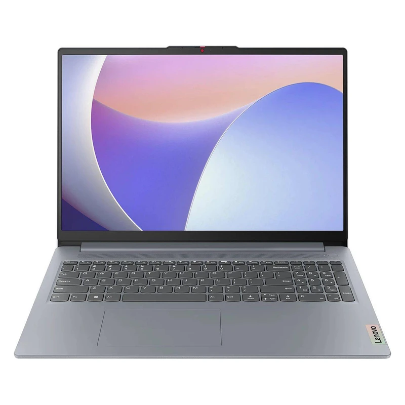 مدل IdeaPad Slim 3 15IRU8 با پردازنده Core i7-13620H، رم LDDR5 16GB با فرکانس 4800MHz، حافظه SSD با ظرفیت 512GB، نمایشگر 15.6 اینچ IPS با وضوح Full HD