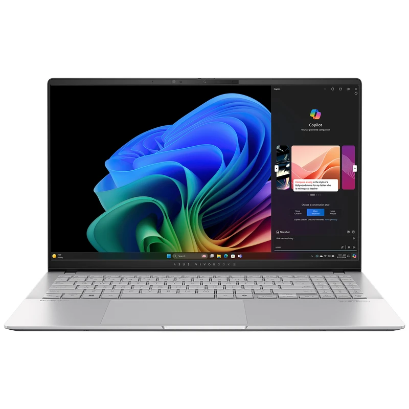 لپ تاپ ایسوس 15.6 اینچی مدل Asus Vivobook S 15 S5507QA X Elite X1E-78-100 32GB 1TB SSD Adreno