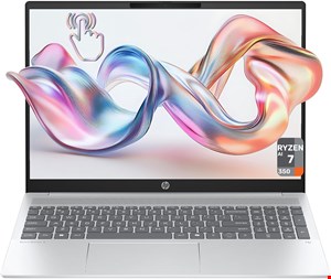 لپ تاپ 16 اینچی تمام لمسی اچ پی مدل HP Omnbook 5 laptop AMD Ryzen AI 7 350 APU 32GB DDR5 1TB SSD AI Graphics