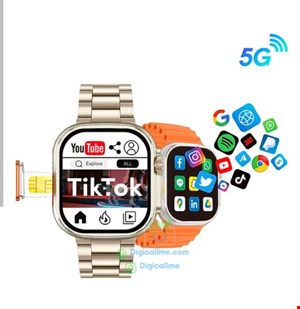 ساعت هوشمند سیم کارت خور 5G برند x-inova مدل MX2 ULTRA