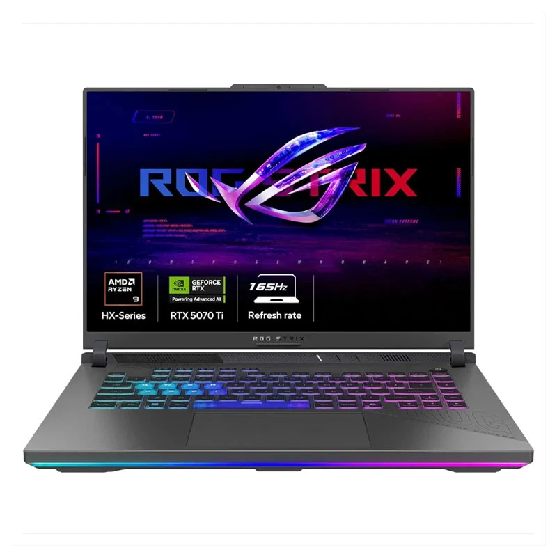 لپ تاپ 16 اینچی ایسوس مدل ROG Strix G16 (2025) G614 G614PR-RV057-R9 8940HX-32GB DDR5 5600MHz-1TB SSD-RTX5070Ti