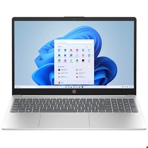 لپتاپ HP، مدل HP 15 FC، صفحهی نمایش 15.6 اینچی با کیفیت FULL HD، پردازنده ،AMD Ryzen5 7520U رم 8GB، حافظه 512 GB SSD، گرافیک AMD 2GB